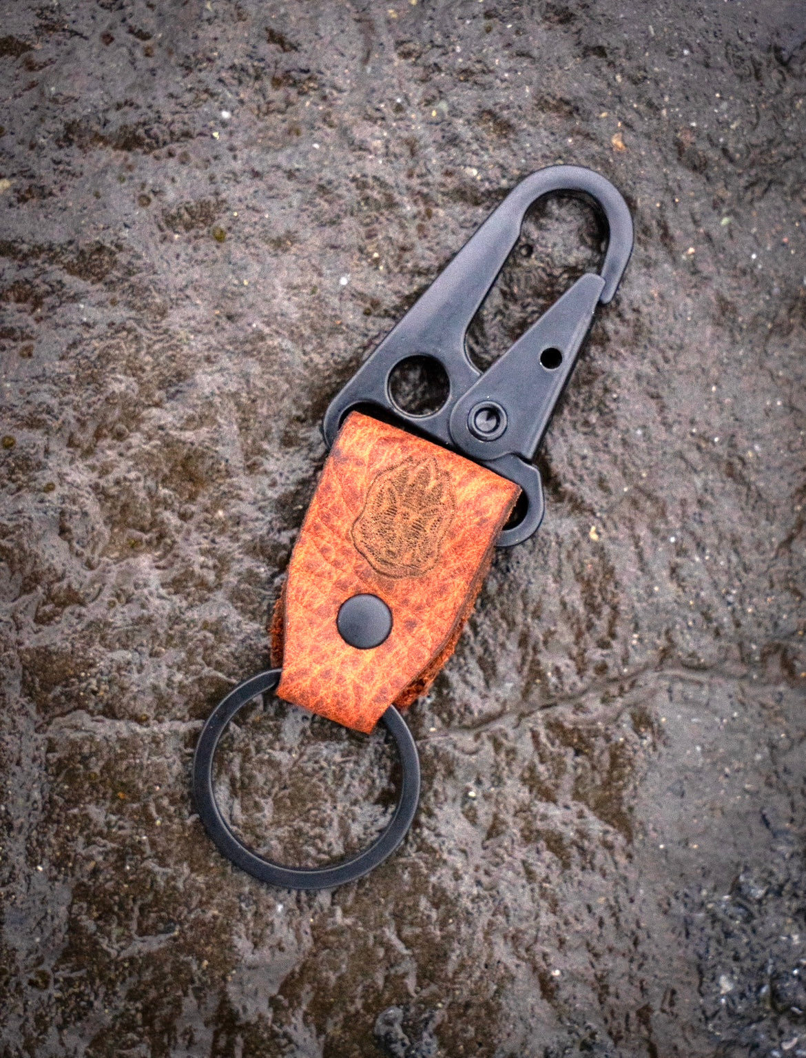 Leather Key Clip