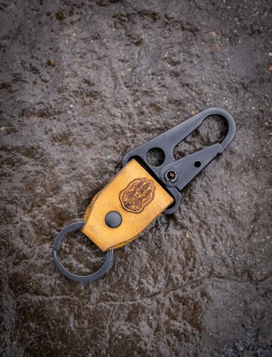 Leather Key Clip