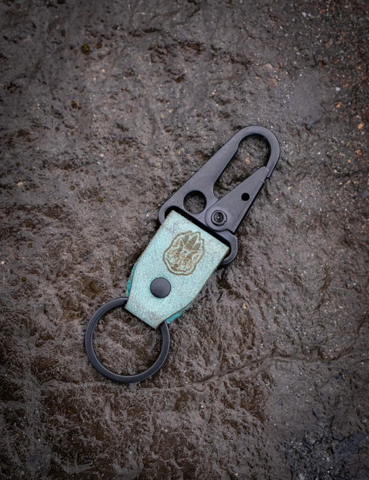 Leather Key Clip
