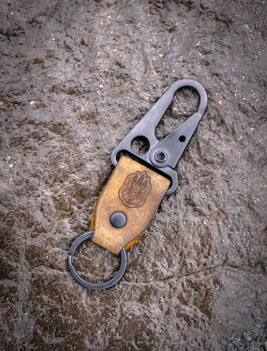 Leather Key Clip